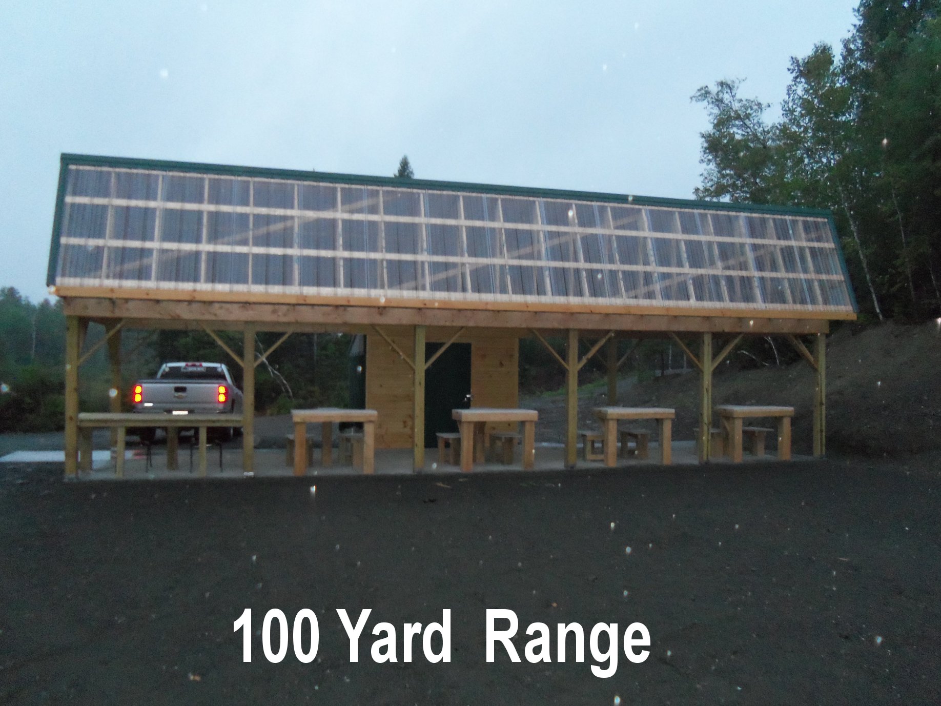 100 Yard Range Shooter's Bench